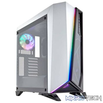 Corsair Carbide SPEC-OMEGA RGB Mid Tower Gaming Case  White